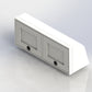 36" Upper Cabinet - Angled