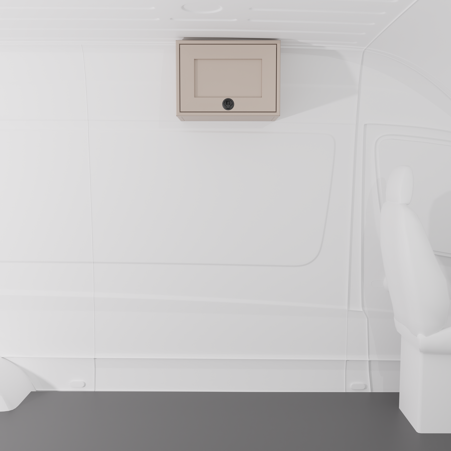 21" Upper Cabinet (Angled) - 21" x 13" x 15"