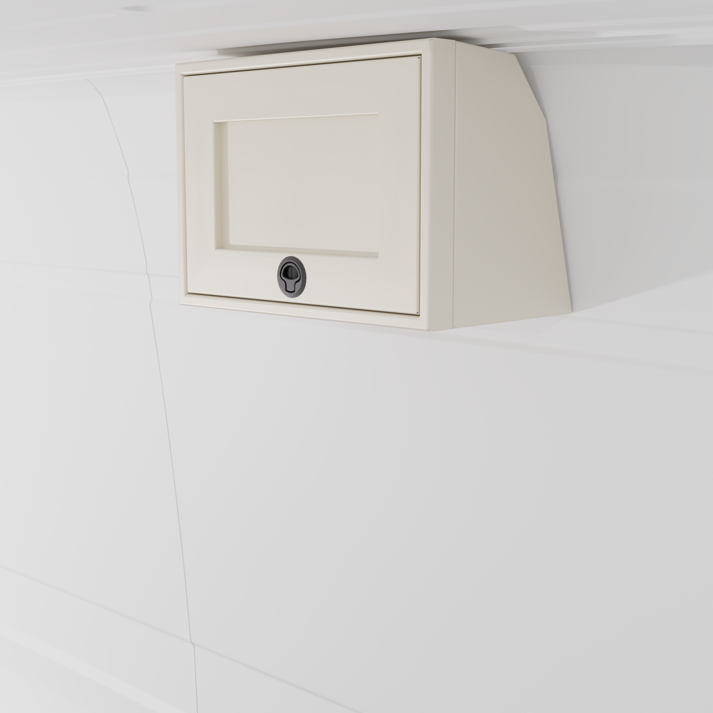21" Upper Cabinet (Angled) - 21" x 13" x 15"