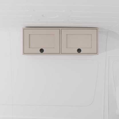 42" Upper Cabinet (Angled) - 42" x 13" x 15"