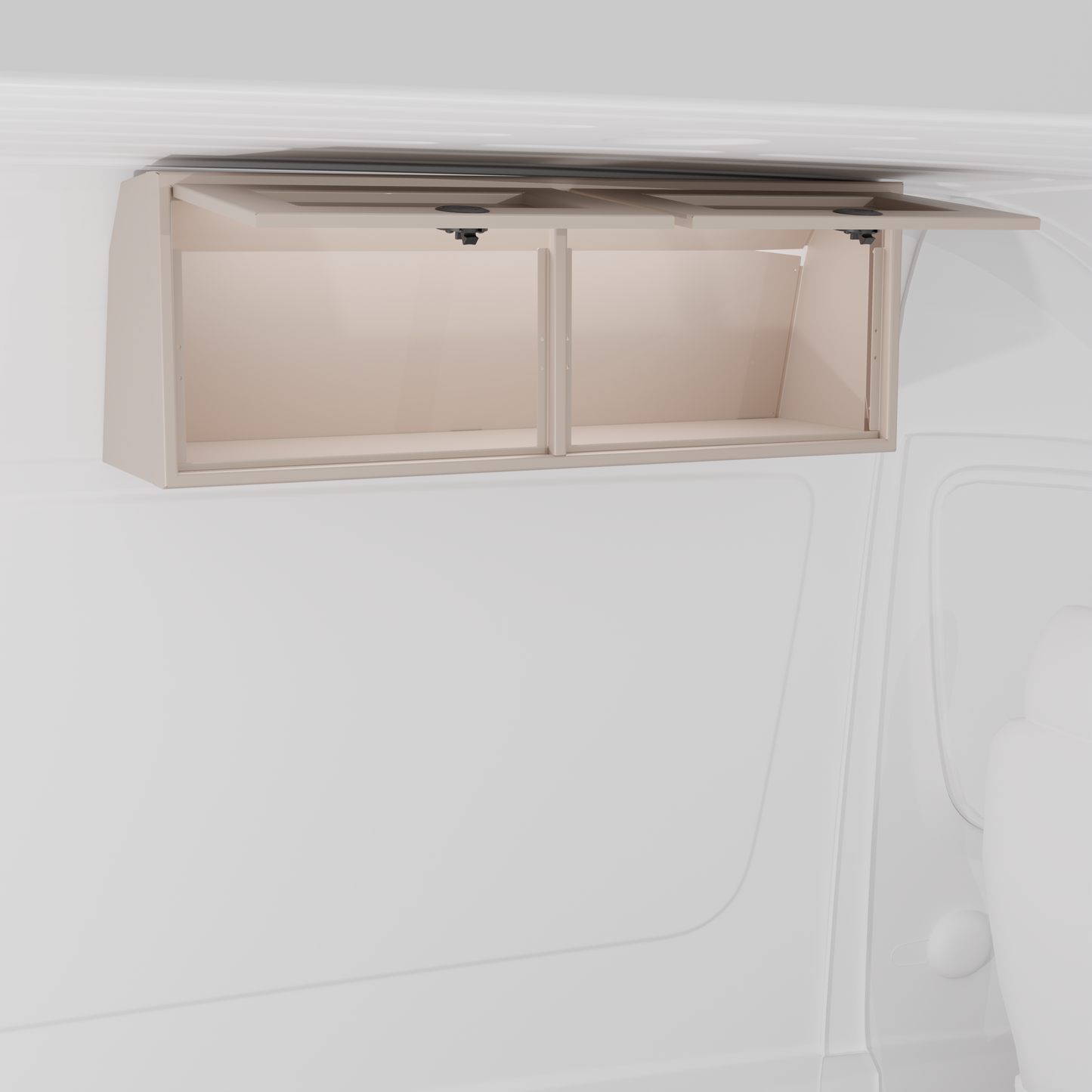 42" Upper Cabinet (Angled) - 42" x 13" x 15"