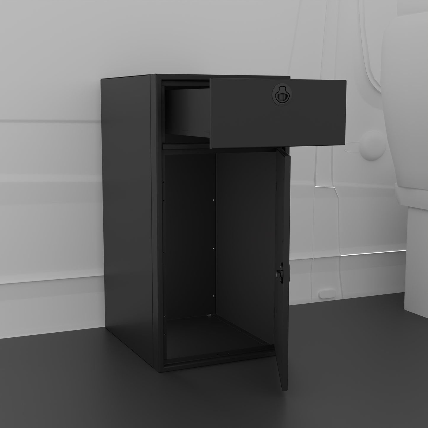 18" Base One Door and One Drawer