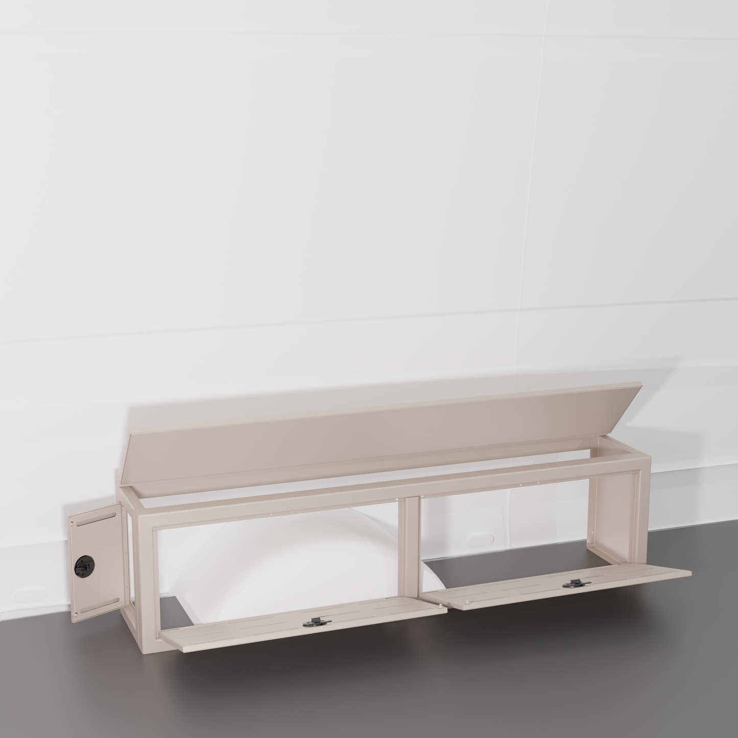 12" Wheel Well Cover - 60" x 12" x 15"