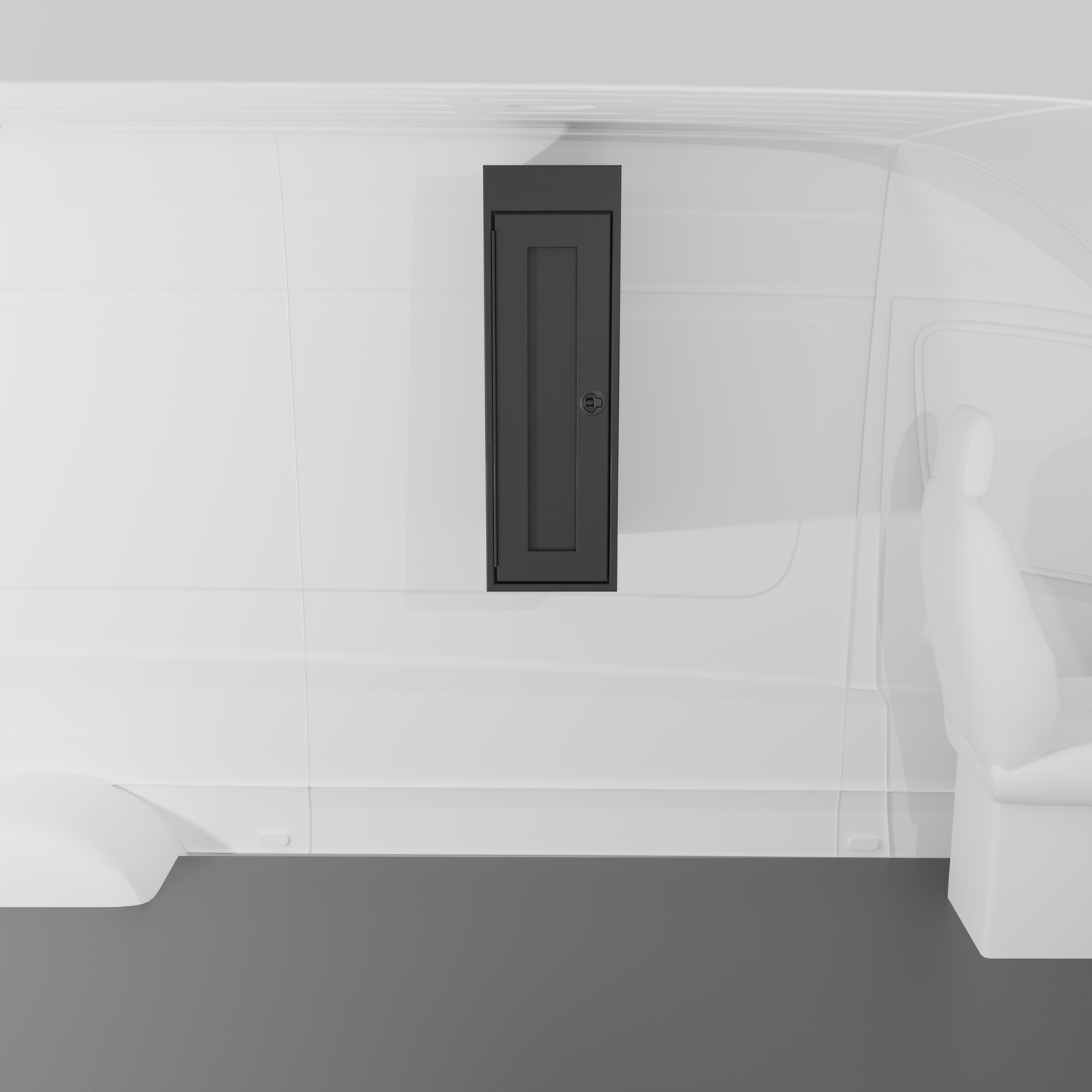 12" Upper Closet (Angled) - 12" x 22" x 38"
