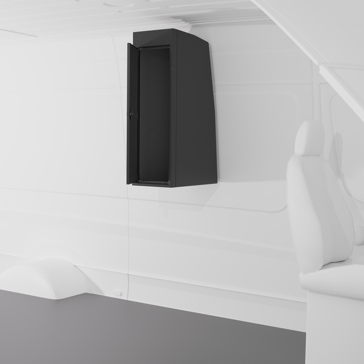 12" Upper Closet (Angled) - 12" x 22" x 38"