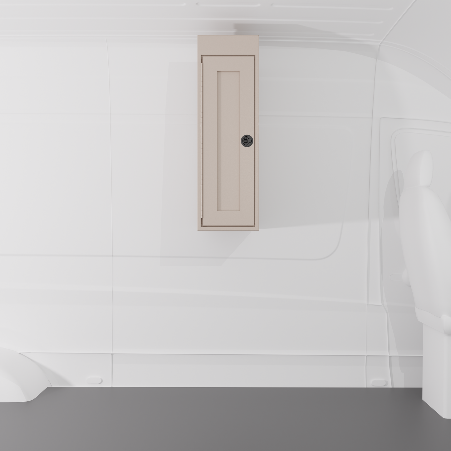 12" Upper Closet (Angled) - 12" x 22" x 38"