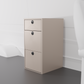 18" Three Drawer Base Cabinet