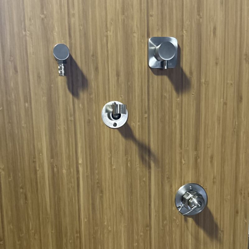 Stainless Steel RV and Marine Shower Port System