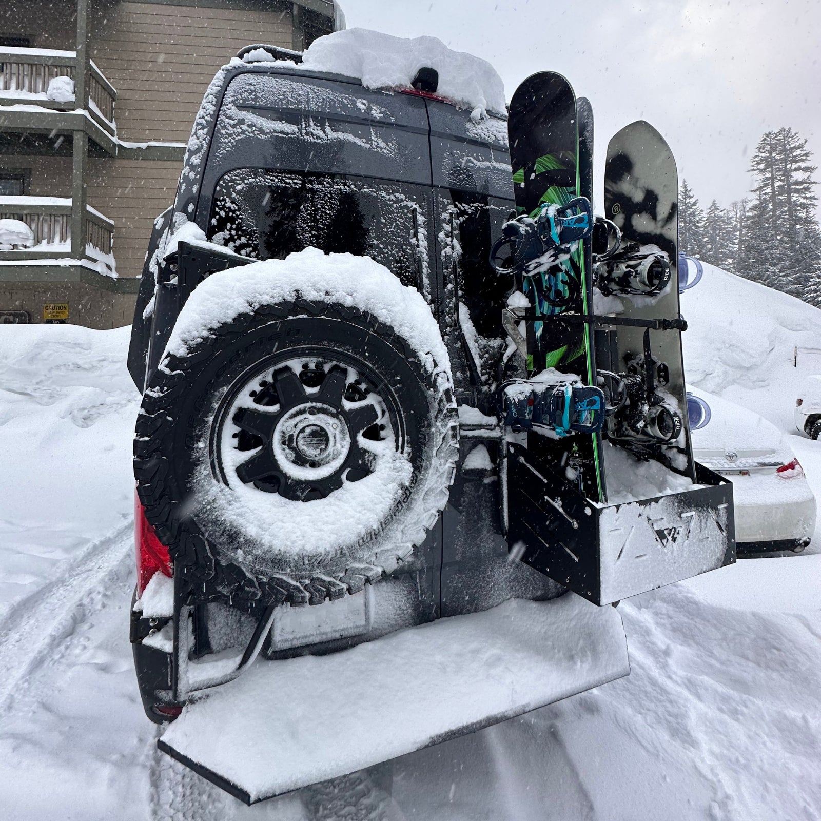 Sprinter best sale ski rack