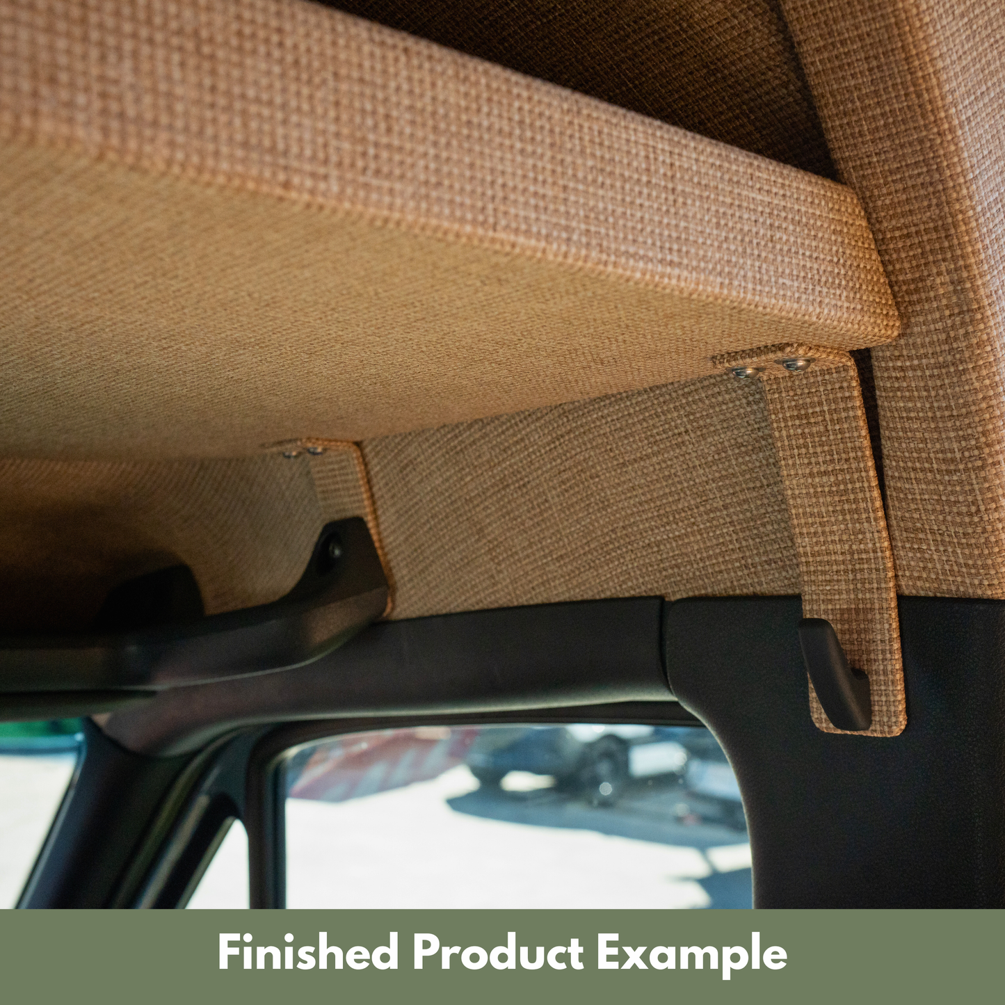 Sprinter DIY Headliner Shelf