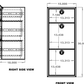 15" Three Drawer Base Cabinet (Shallow) - 15" x 18" x 36"