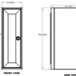 12" Single Door Base Cabinet - Shallow