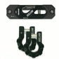 Color Matched Recessed Winch Shackle & Fairlead Kit + 3/4” Extreme Duty Aluminum Shackles (ceramic coated)lifetime warranty