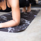 Black Marble Yoga ECO Towel
