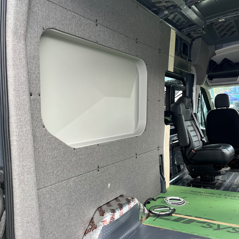 Ford Transit Innie Sleeper: Driver-Side