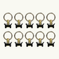 Venture L-Track Adjustable Single Stud with Stainless Steel Ring (10 Pack)