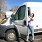 Ram Promaster Reflective Front Door Window Covers (Pair)