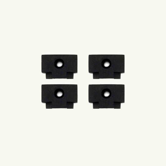 Venture L-Track Rectangle End Caps (4 Pack)