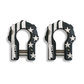 3/4'' Extreme duty Aluminum D-Shackle set (9T)-Ceramic coated (LIFETIME WARRANTY*)