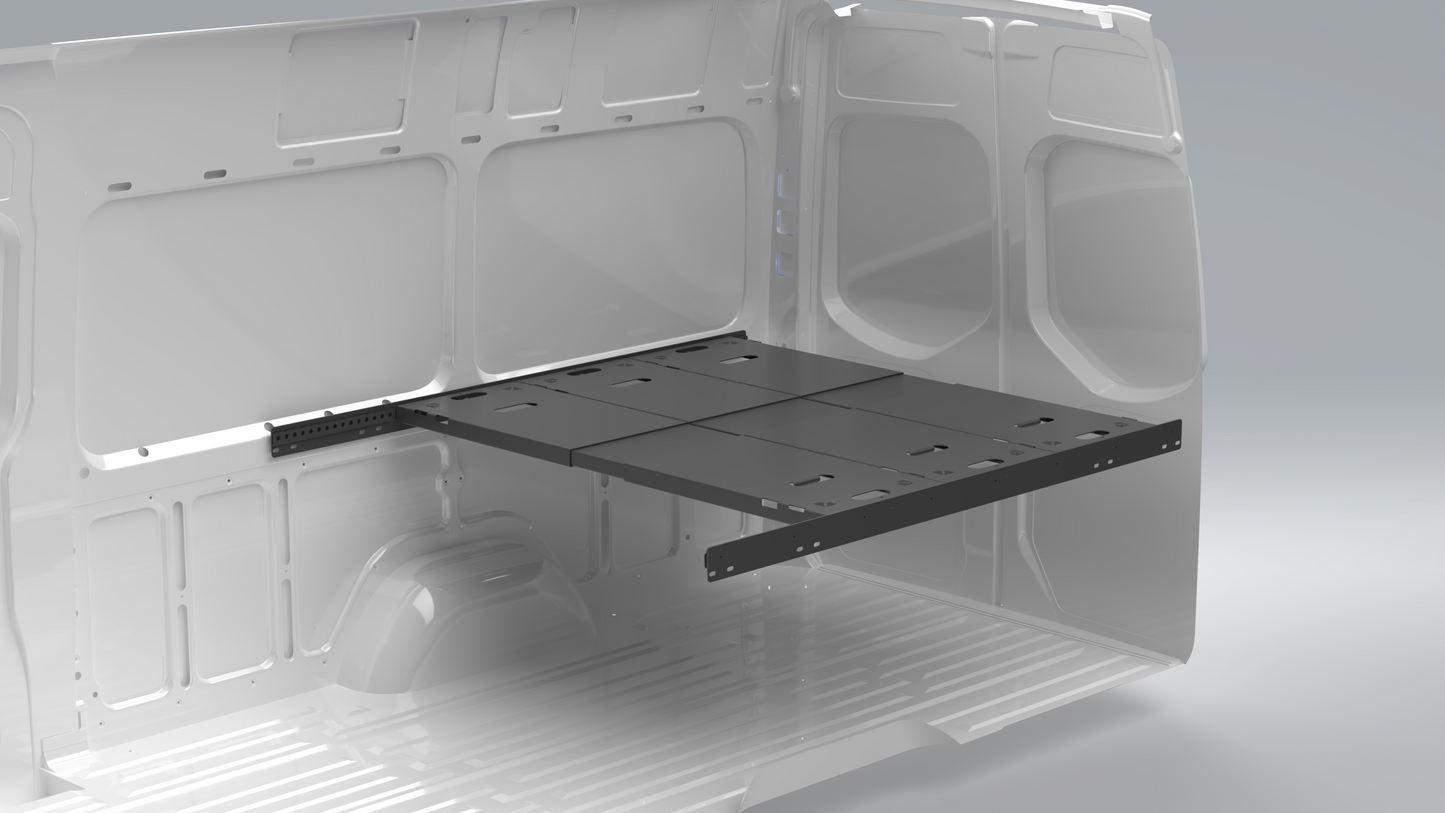 3 Panel Platform Bed