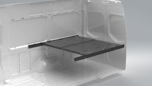 3 Panel Platform Bed