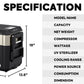 JP40 Pro Dual Zone Wheeled Portable Freezer | ICECO | 40 LT