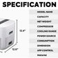 GO20 Dual Zone 12V Portable Freezer - White | ICECO | 20 LT