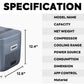 GO20 Dual Zone 12V Portable Freezer| ICECO | 20 LT