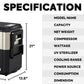 JP50 Pro Dual Zone Wheeled Car Fridge With Cover | ICECO | 50 LT