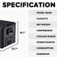 VL90ProD Dual Zone RV 12 volt Fridge Plug in Cooler | ICECO | 90 LT