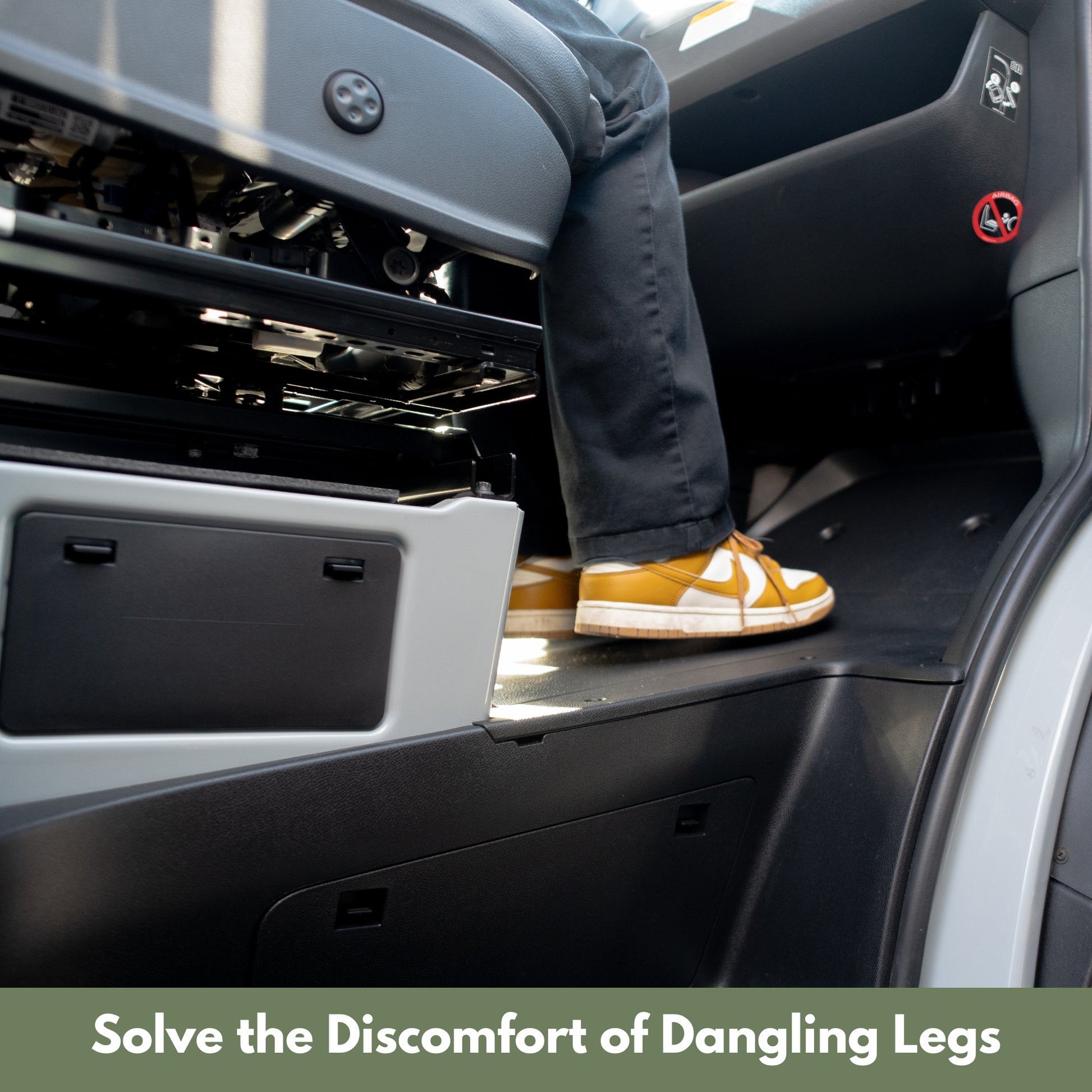 Sprinter Footrest Storage