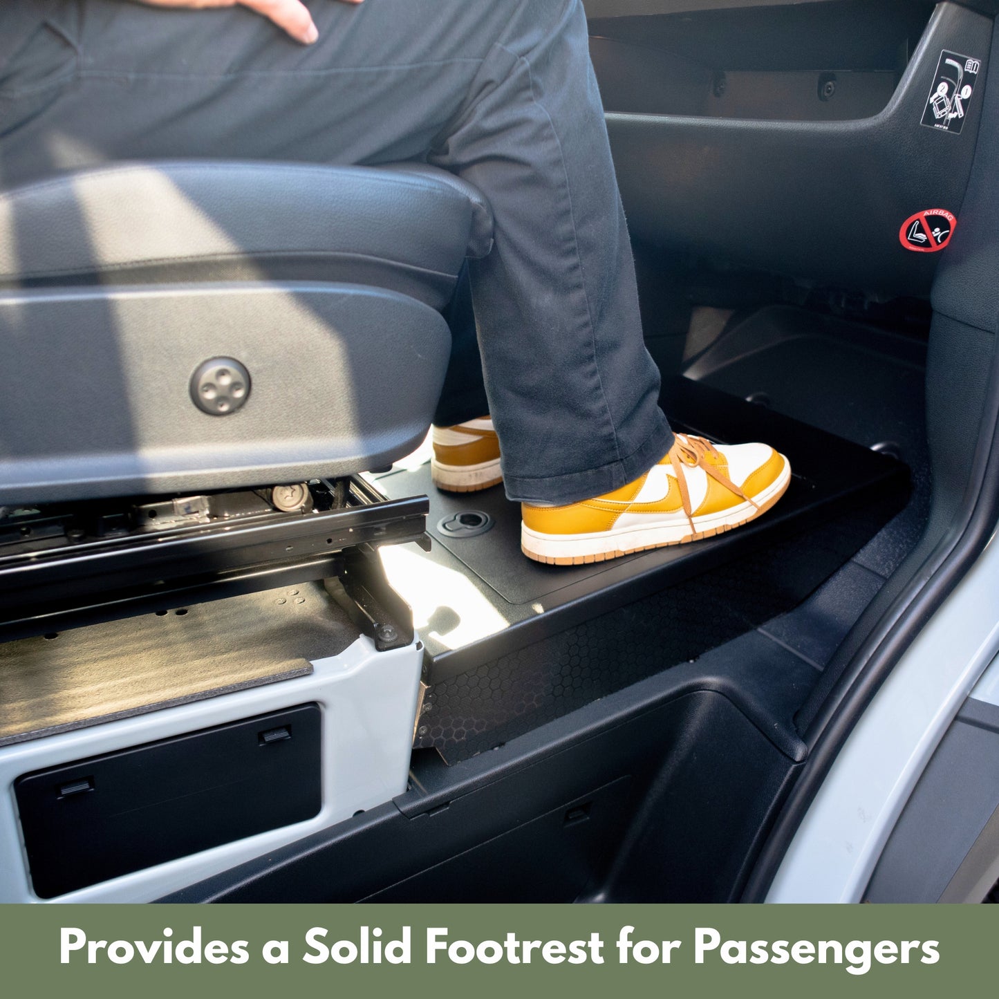 Sprinter Footrest Storage