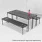 4 Panel Modular Bed System