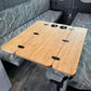 The Elite Bamboo Table 3/4" Thick For Camper Vans and RVs