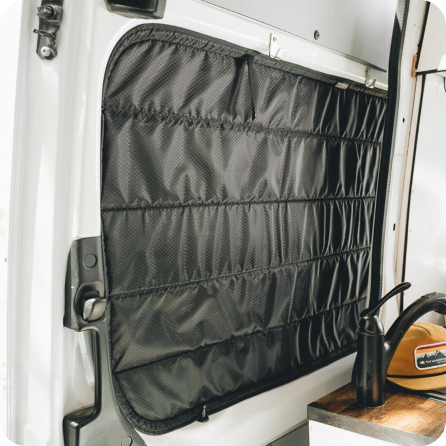 Sliding Door Window Cover - Sprinter Van