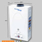Flame King Tankless Outdoor Portable Camping Hot Shower Propane Gas 10L 2.64GPM Water Heater 68,000 BTU