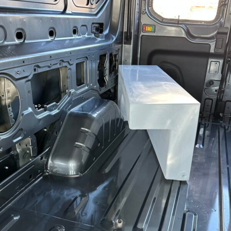 NW Conversions 24 Gallon Ford Transit Wheel Well Water Tank - Right (TR-R-24)