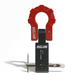 2'' Aluminum Hitch Receiver with Aluminum D-Shackle 9T-Ceramic coated (Lifetime Warranty)