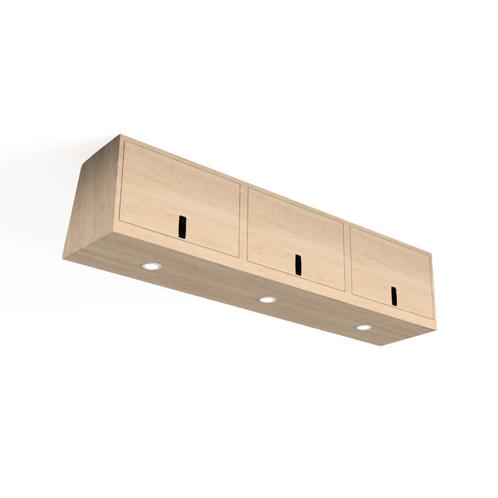 Overhead Van Cabinet | Squared Low Profile