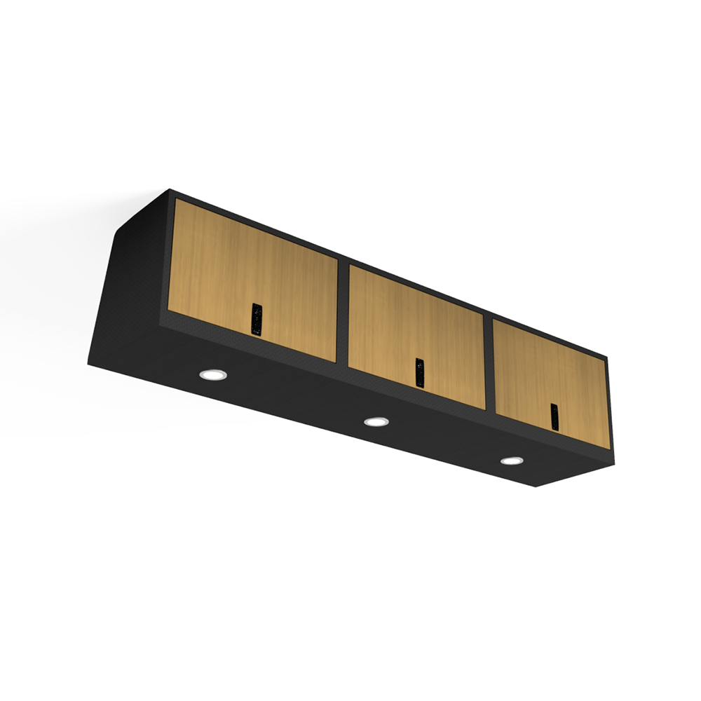 Overhead Van Cabinet | Squared Low Profile