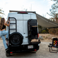 TRANSIT REAR TIRE CARRIER LADDER