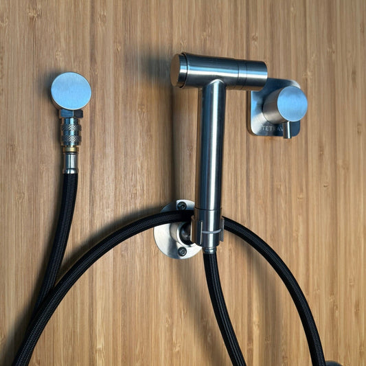 Stainless Steel RV and Marine Shower Port System