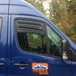 No-See-Um Bug Barrier Window Vent for Sprinter, Transit & ProMaster Vans