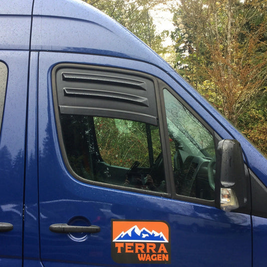 No-See-Um Bug Barrier Window Vent for Sprinter, Transit & ProMaster Vans