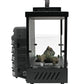 Flame King Portable Propane Alogfire Fireplace Heater Indoor and Outdoor