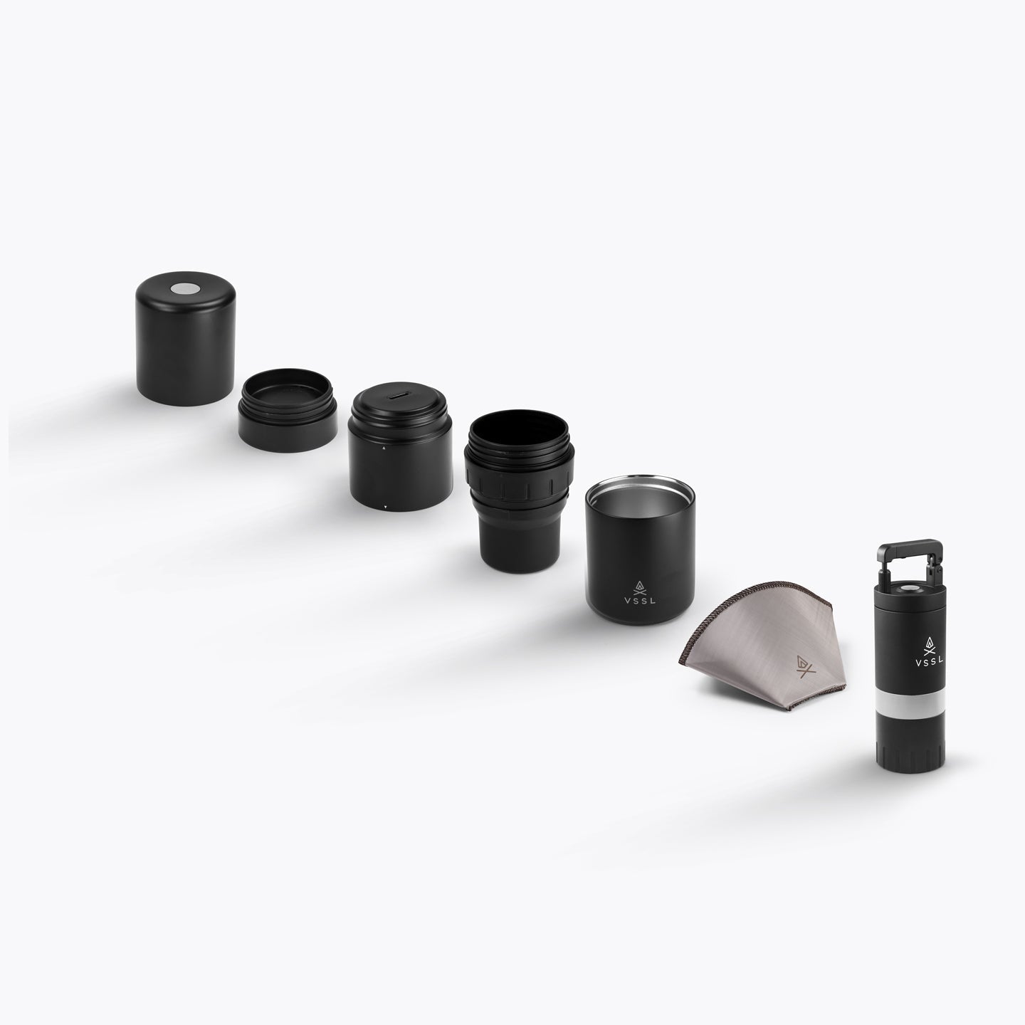 Nest Pour Over Kit + Java G25 Grinder Gift Set