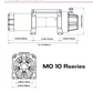 MO 10.0 Competition Electric Winch