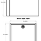 Single Drawer Cabinet  - 22" x 18" x 15"