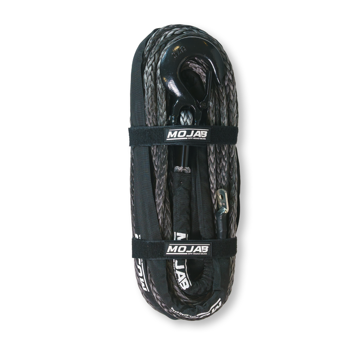 1/2'' x 78' Synthetic Winch Rope with Removable Forged Winch Hook