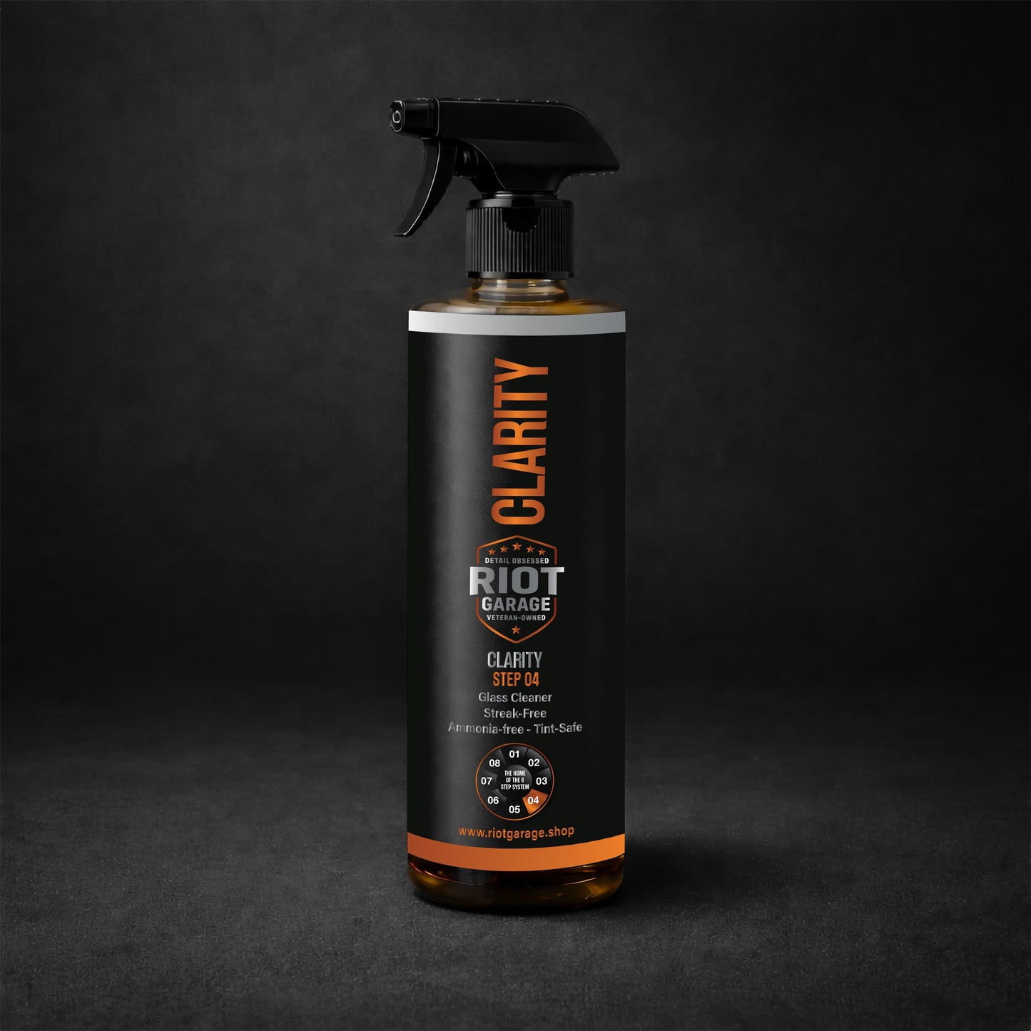 Step 04: CLARITY - Glass Cleaner